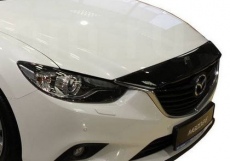 Дефлектор SIM для капота Mazda 6 III седан 2012-2021 (нижний, короткий)