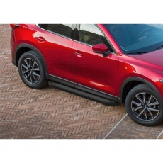 Пороги Black для Mazda CX-5 (2017-2018) № F173ALB.3802.1