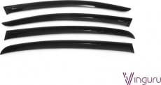 Дефлекторы Vinguru для окон Peugeot 508 седан 2010-2021
