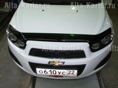 Дефлектор SIM для капота Chevrolet Aveo II 2012-2021