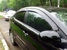 Дефлекторы SIM для окон Chevrolet Aveo II седан 2012-2021