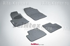 Коврики текстильные Seintex на резиновой основе для салона Citroen С3 I 2002-2010