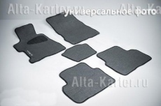 Коврики текстильные Seintex на резиновой основе для салона Ford Focus III 2011-2015