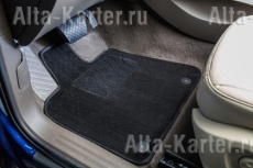 Коврики текстильные Seintex на нескользящей основе для салона Kia Sportage III 2010-2014