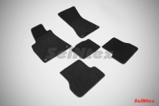 Коврики текстильные Seintex на нескользящей основе для салона Audi A6 C7 2011-2015