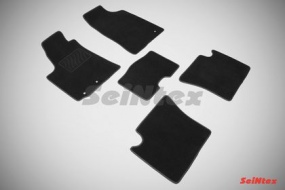 Коврики текстильные Seintex на нескользящей основе для салона Geely MK 2008-2021