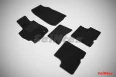 Коврики текстильные Seintex на нескользящей основе для салона Nissan Almera G15 2013-2021