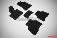 Коврики текстильные Seintex на нескользящей основе для салона Kia Sorento II рестайлинг 2012-2021