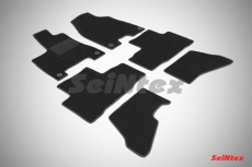 Коврики текстильные Seintex на нескользящей основе для салона Acura MDX II 2013-2021
