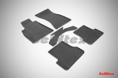 Коврики резиновые Сетка Seintex для салона Audi А7 2010-2021