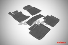 Коврики резиновые Seintex с высоким бортиком для салона Lexus GS IV AWD 2012-2021