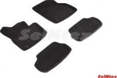 Коврики Seintex 3D ворсовые для салона Mini Сooper Works 3-дв. 2013-2021 ЧЕРНЫЕ