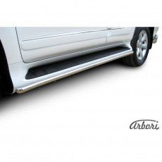 Защита штатного порога Arbori d42 для Lexus GX460 (2010-2013) № AFZDALGX013