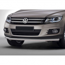Защита переднего бампера d42 для Volkswagen Tiguan (Sport & Style) (2011-2016) № R.5802.001